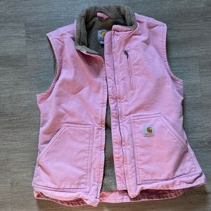 🌸 LIGHT PINK 🌸 WOMENS CARHARTT VEST XS